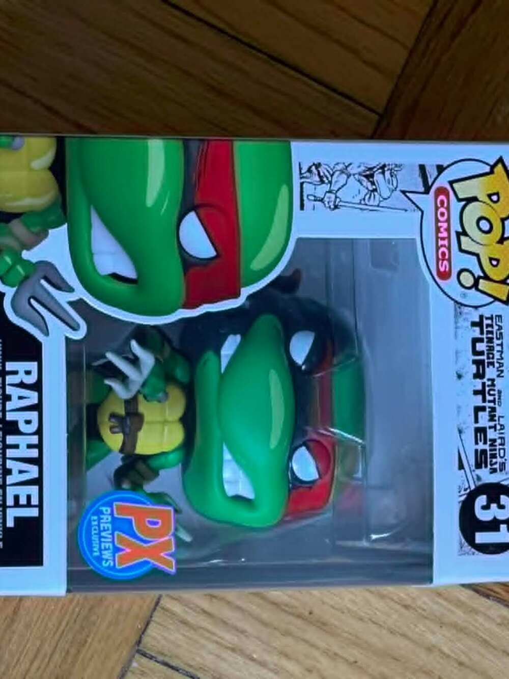 Raphael Funko Pop! Comics #31 Vinyl Figure | Teenage Mutant Ninja Turtles